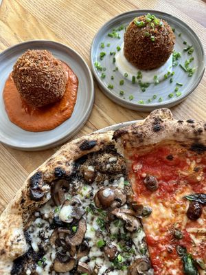   at Slow Rise Pizza in Lincoln