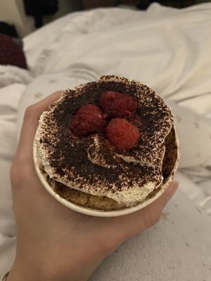 Raspberry tiramisu   at Slow Rise Pizza in Lincoln