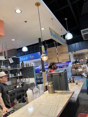 Counter  at Dash & Chutney in Atlanta