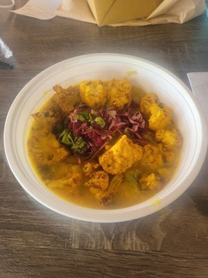 Lentil powl at Dash & Chutney in Atlanta