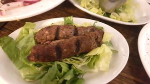 Vegan kofta at Eviva Taverne Grecque in Dollard-des-ormeaux