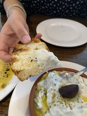 Tzatziki   at Eviva Taverne Grecque in Dollard-des-ormeaux