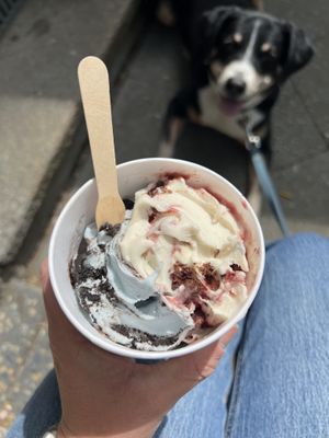 Cookie Monster & Black Forrest Cake  at Chunks by KoRo in Berlin