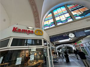store front  at Kamps - Hauptbahnhof in Krefeld