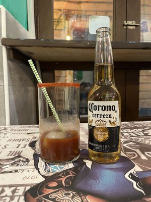 Michelada  at Santa Catrina in Cadiz