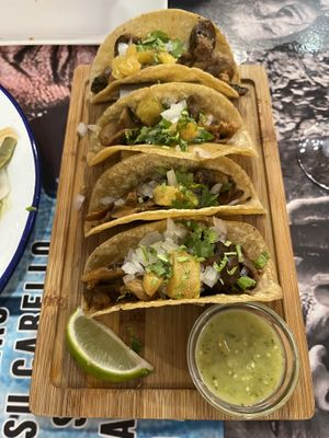 Vegetarian Tacos  at Santa Catrina in Cadiz