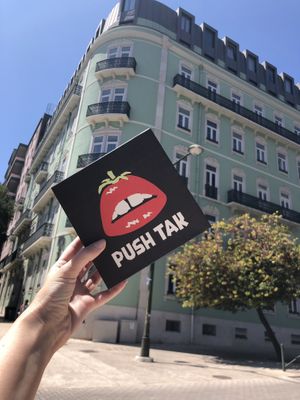 Pita box at Push Tak in Lisbon