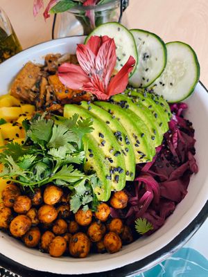 Buddha Bowl! Perfect for lunch   at Kumara Vida in Pereira
