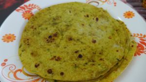paratha at Bhavana in Al Ain