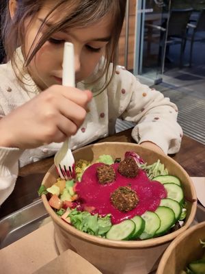 rainbow bowl at Frittenwerk - Salzstraße in Muenster