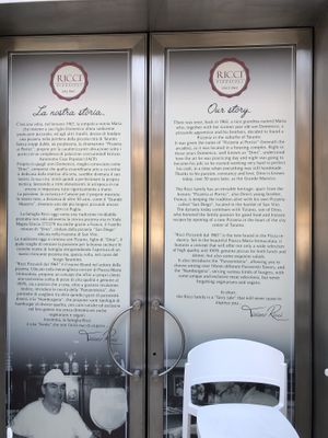 Descrizione at Ricci - Pizzaioli dal 1963 in Taranto