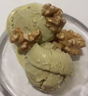Helado de pistacho (hecho por ellos)  at Buj in Barcelona