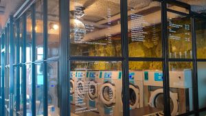 Laundromat at De Wit Wasserij in Nijmegen