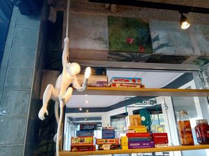 Inside the cafe at De Wit Wasserij in Nijmegen