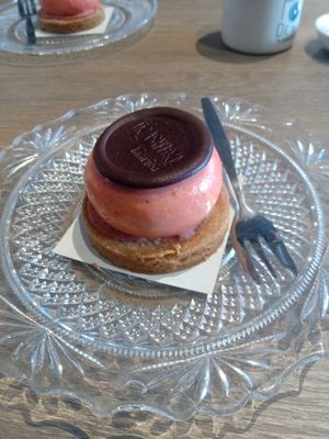 Strawberry mousse at De Wit Wasserij in Nijmegen