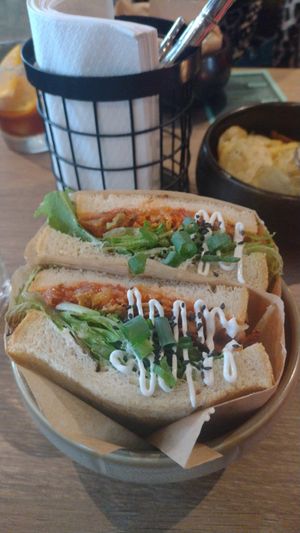 Vegan BLT at De Wit Wasserij in Nijmegen
