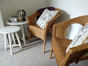 Relax with a cup of tea and homemade vegan shortbread. at Our Lizzy Cookery Courses in Malvern