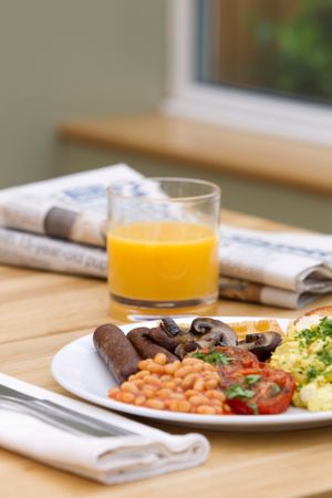 Our Lizzy full vegan breakfast to start the day. at Our Lizzy Cookery Courses in Malvern