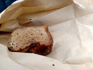 Banana bread (takeaway) at PUCK specialty coffee in Nijmegen