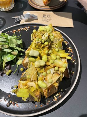 Toast again - so good!  at PUCK specialty coffee in Nijmegen