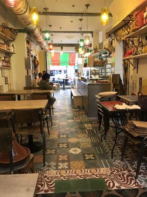 seating inside at Yamama in Bremen