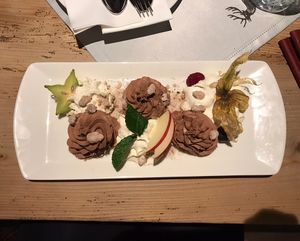 Also nice presentation   at Baumbar in Kaprun