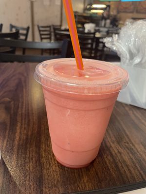Strawberry milkshake   at Boon Cafe in Norridge