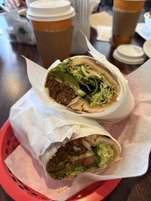 Vegan Kefta Po-Boy  at Boon Cafe in Norridge