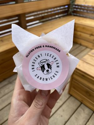   at Innocent Ice Cream Parlour in Vancouver