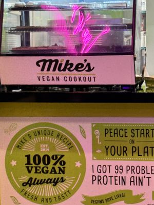   at Mike's Vegan Grill in Greensboro