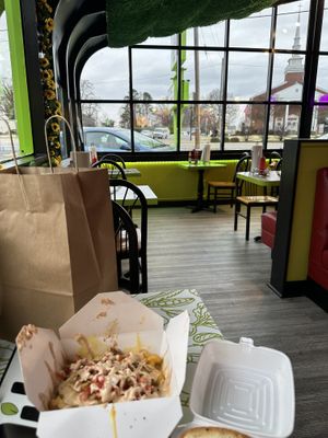   at Mike's Vegan Grill in Greensboro