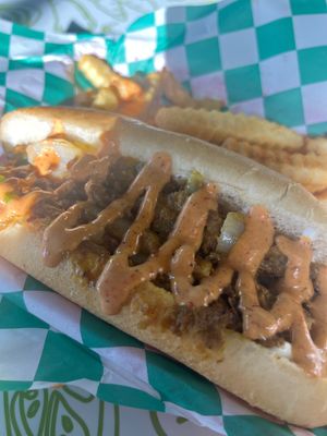   at Mike's Vegan Grill in Greensboro