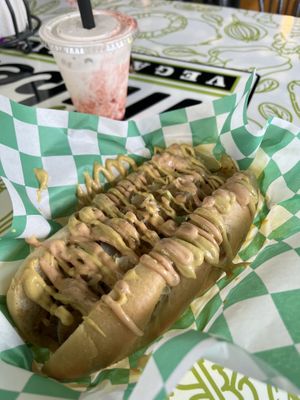   at Mike's Vegan Grill in Greensboro