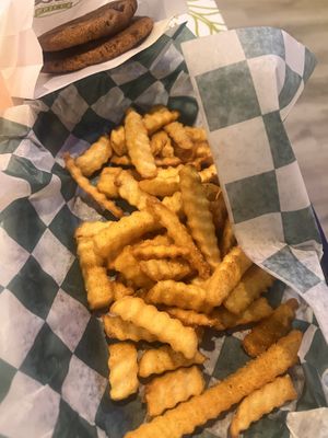 Fries  at Mike's Vegan Grill in Greensboro