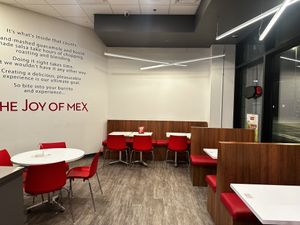 A lot of seating   at Quesada in Calgary