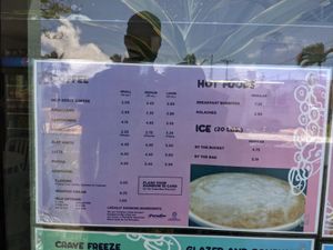 Menu 2021-09-25 at Island Crave's Kauai in Kapaa