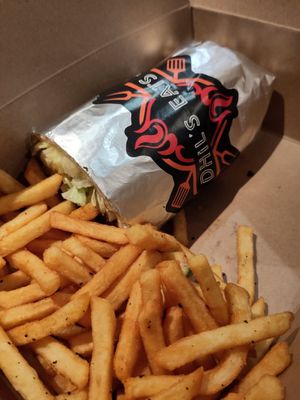 Mixed flatbread at Dhil's in Wigston