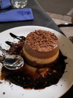 Panna Cotta vegan triplo strato at Bistrot Il Kiodo Fisso in Lecce