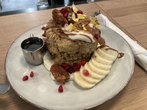 Bananen-Pannkaka  at Café Nord in Luzern
