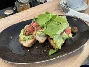 Avocado Toast  at Café Nord in Luzern