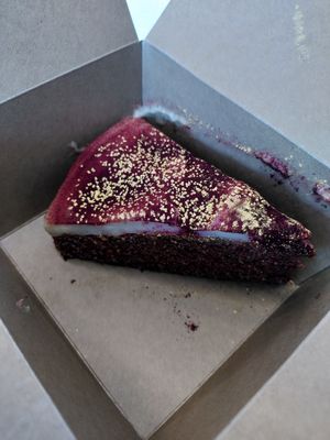 Red velvet cake at Café Nord in Luzern