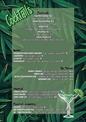 Cocktails Winter 2021-2022 at Rivero Schoonhoven in Schoonhoven