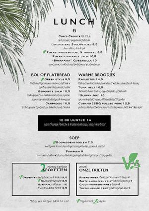 Lunch Part I Winter 2021-2022 at Rivero Schoonhoven in Schoonhoven