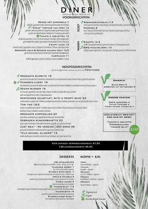 Dinner Winter 2021-2022 at Rivero Schoonhoven in Schoonhoven