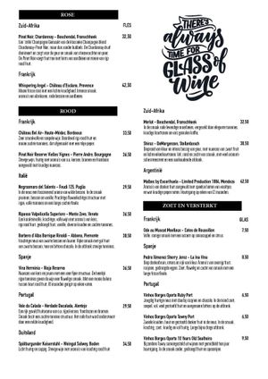 Wine Part II Winter 2021-2022 at Rivero Schoonhoven in Schoonhoven