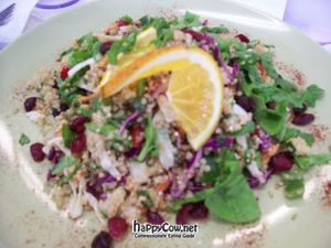Quinoa Salad at Govinda's Garden in Miami