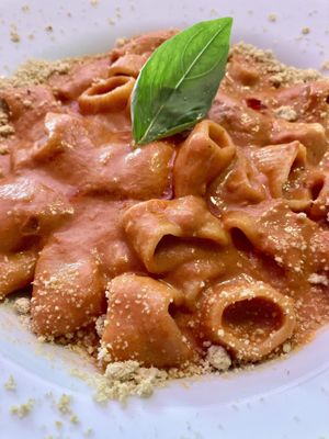 Vodka rigatoni (OK)  at Bootleg Social Lounge in Paddington