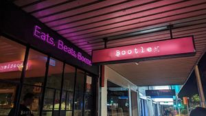 Oxford st entrance at Bootleg Social Lounge in Paddington
