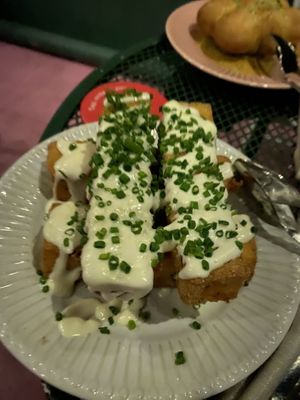 Polenta chips   at Bootleg Social Lounge in Paddington