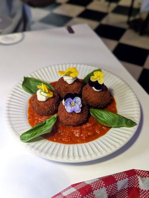 Arancini at Bootleg Social Lounge in Paddington